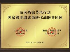 苗医药钻节风疗法国家级非遗成果转化战略共同体